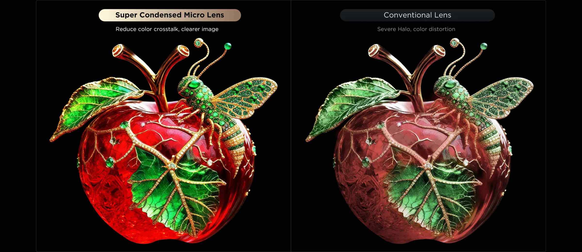 Công Nghệ MiCro OD tối ưu thiết kế vật lý cho tivi đạt độ mỏng chỉ 57mm